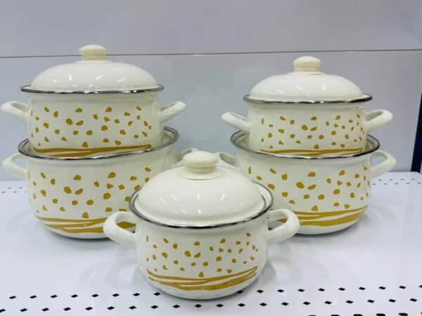 Set de casseroles émaillées